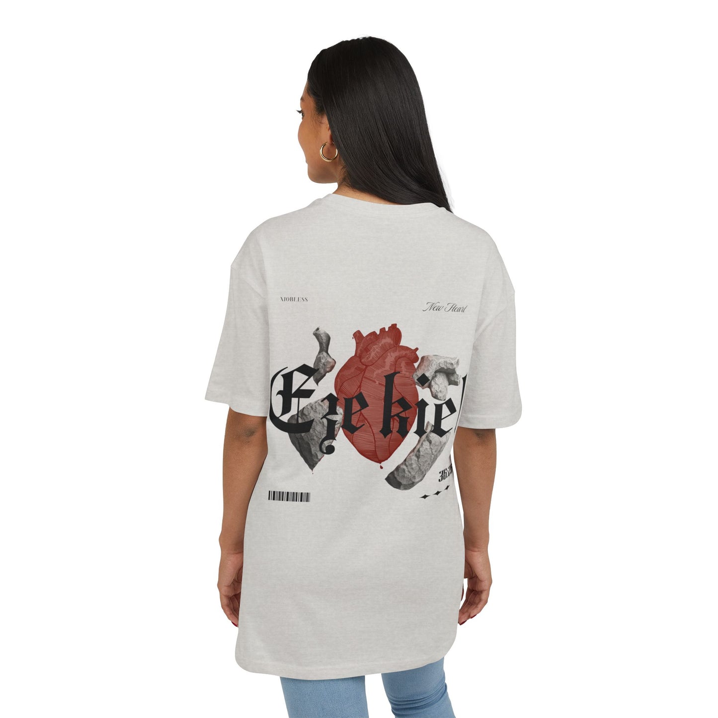 Oversized Tee — Ezekiel 36:26