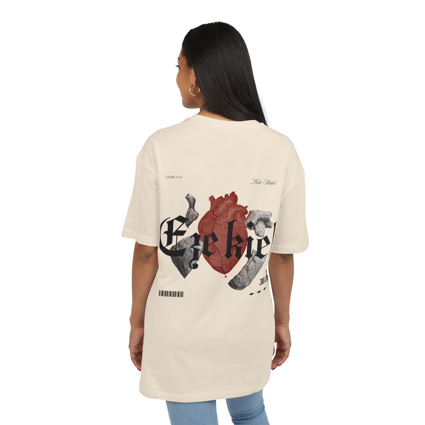 Oversized Tee — Ezekiel 36:26